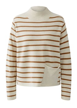 Oui Sweter w kolorze karmelowo-kremowym ze sklepu Limango Polska w kategorii Swetry damskie - zdjęcie 187790125