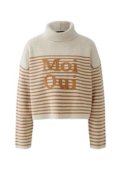 Oui Golf w kolorze kremowo-karmelowym ze sklepu Limango Polska w kategorii Swetry damskie - zdjęcie 187790136