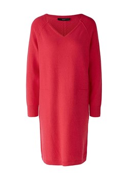 Oui Dzianinowa sukienka w kolorze czerwonym ze sklepu Limango Polska w kategorii Sukienki - zdjęcie 187790307