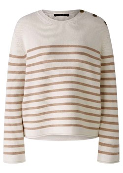 Oui Sweter w kolorze biało-karmelowym ze sklepu Limango Polska w kategorii Swetry damskie - zdjęcie 187790396