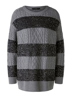 Oui Sweter w kolorze szaro-srebrnym ze sklepu Limango Polska w kategorii Swetry damskie - zdjęcie 187790415