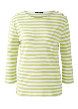 Oui Koszulka w kolorze zielono-białym ze sklepu Limango Polska w kategorii Bluzki damskie - zdjęcie 187790625