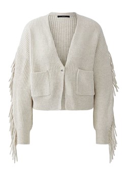 Oui Kardigan w kolorze beżowym ze sklepu Limango Polska w kategorii Swetry damskie - zdjęcie 187790645