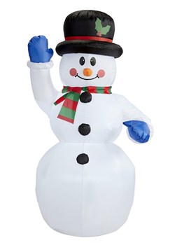 Widmann Dmuchany bałwany w kolorze białym - wys. 150 cm ze sklepu Limango Polska w kategorii Dekoracje - zdjęcie 187791337