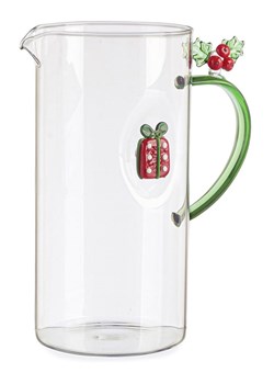 Bizzotto Karafka &quot;Gift&quot; w kolorze zielono-czerwonym - wys. 20 x  Ø 10 cm ze sklepu Limango Polska w kategorii Naczynia - zdjęcie 187791558