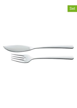 Zwilling 2-częściowy zestaw sztućców &quot;Nova&quot; w kolorze srebrnym ze sklepu Limango Polska w kategorii Sztućce - zdjęcie 187791678