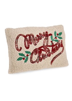 Bizzotto Poduszka &quot;Christmas&quot; w kolorze beżowym - 32 x 45 cm ze sklepu Limango Polska w kategorii Poduszki dekoracyjne - zdjęcie 187791707