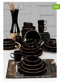 Hermia 30-częściowy zestaw w kolorze czarnym ze sklepu Limango Polska w kategorii Naczynia - zdjęcie 187792125