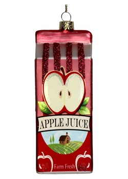 Kersten Bombka &quot;Apple Juice&quot; w kolorze czerwonym - wys. 12,7 cm ze sklepu Limango Polska w kategorii Dekoracje bożonarodzeniowe - zdjęcie 187792298