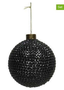 Kersten Bombki (2 szt.) w kolorze czarnym - Ø 10 cm ze sklepu Limango Polska w kategorii Dekoracje bożonarodzeniowe - zdjęcie 187792649