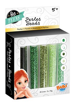 BUKI Zestaw koralików &quot;Green&quot; - 5+ ze sklepu Limango Polska w kategorii Zabawki - zdjęcie 187793299