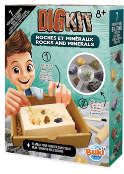 BUKI Zestaw odkrywcy &quot;Dig Kit - Rocks And Minerals&quot; - 8+ ze sklepu Limango Polska w kategorii Zabawki - zdjęcie 187793626