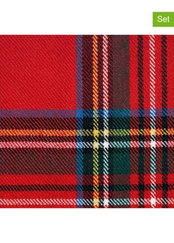 ppd Serwetki (40 szt.) &quot;Check&quot; w kolorze czerwonym ze sklepu Limango Polska w kategorii Akcesoria kuchenne - zdjęcie 187793889