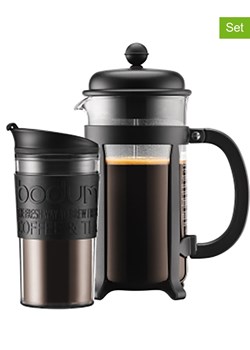 bodum 2-częściowy zestaw &quot;Java&quot; w kolorze czarnym do kawy ze sklepu Limango Polska w kategorii Dzbanki i zaparzacze - zdjęcie 187793979