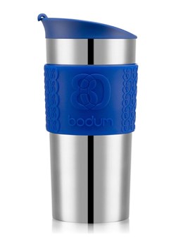 bodum Kubek termiczny &quot;Travel Mug&quot; w kolorze niebieskim - 350 ml ze sklepu Limango Polska w kategorii Kubki - zdjęcie 187793988