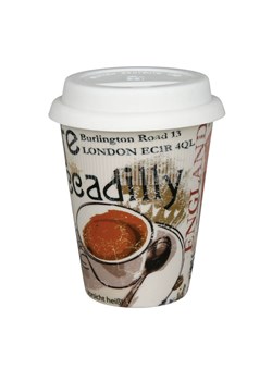 Könitz Kubek To-Go &quot;Coffee Style England&quot; ze wzorem - 380 ml ze sklepu Limango Polska w kategorii Kubki - zdjęcie 187794426