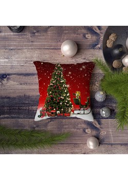 Colourful Cotton Poduszka w kolorze czerwono-zielonym ze sklepu Limango Polska w kategorii Poduszki dekoracyjne - zdjęcie 187794485