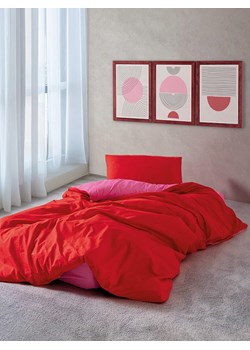 Colourful Cotton Komplet pościeli renforcé w kolorze różowo-czerwonym ze sklepu Limango Polska w kategorii Pościele - zdjęcie 187794489