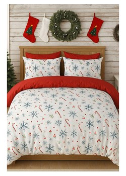 Elizabed Komplet pościeli renforcé w kolorze biało-czerwono-niebieskim ze sklepu Limango Polska w kategorii Pościele - zdjęcie 187794498