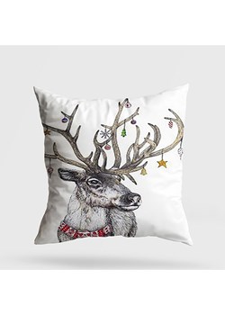 ABERTO DESIGN Poduszka w kolorze białym ze wzorem ze sklepu Limango Polska w kategorii Poduszki dekoracyjne - zdjęcie 187794517