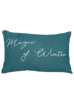 David Fussenegger Poszewka &quot;Diva - Magic of Winter&quot; w kolorze turkusowym na poduszkę ze sklepu Limango Polska w kategorii Poduszki dekoracyjne - zdjęcie 187794539