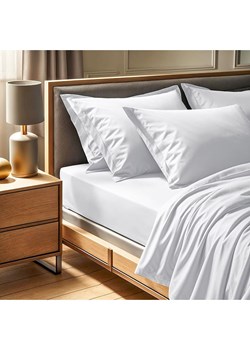 Colourful Cotton Prześcieradło renforcè w kolorze białym na gumce ze sklepu Limango Polska w kategorii Prześcieradła - zdjęcie 187794779