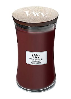 WoodWick Świeca zapachowa &quot;Black Cherry&quot; - 609,5 g ze sklepu Limango Polska w kategorii Świece i dyfuzory - zdjęcie 187794909