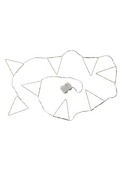 STAR Trading Łańcuch świetlny LED &quot;Penny&quot; w kolorze srebrnym - dł. 240 cm ze sklepu Limango Polska w kategorii Oświetlenie - zdjęcie 187794985