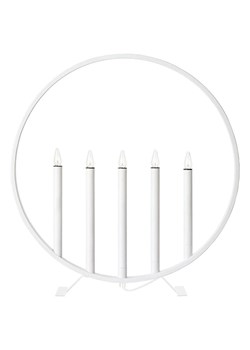 Marksljöd Lampa adwentowa &quot;Surround&quot; w kolorze białym - 47 x 50 cm ze sklepu Limango Polska w kategorii Dekoracje bożonarodzeniowe - zdjęcie 187795048