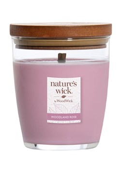 Nature&apos;s Wick by WoodWick Świeca zapachowa &quot;Woodland Rose&quot; - 284 g ze sklepu Limango Polska w kategorii Świece i dyfuzory - zdjęcie 187795165