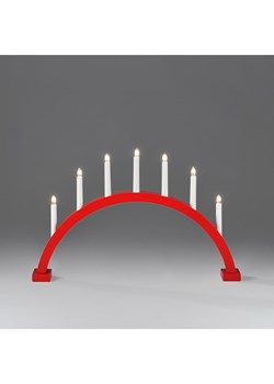 Konstsmide Lampa dekoracyjna LED w kolorze czerwonym - 59 x 38 cm ze sklepu Limango Polska w kategorii Dekoracje bożonarodzeniowe - zdjęcie 187795325