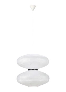 Marksljöd Lampa wisząca &quot;Dual&quot; w kolorze białym - wys. 58 x Ø 60 cm ze sklepu Limango Polska w kategorii Oświetlenie - zdjęcie 187795377