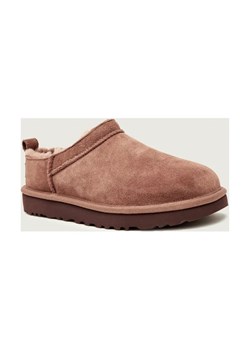 UGG Mule W CLASSIC MICRO | z dodatkiem wełny | zamsz ze sklepu Gomez Fashion Store w kategorii Kapcie damskie - zdjęcie 187796079