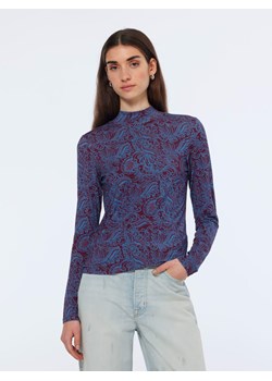 Scotch &amp; Soda Koszulka w kolorze bordowo-niebieskim ze sklepu Limango Polska w kategorii Bluzki damskie - zdjęcie 187797216