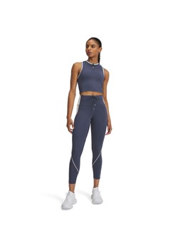 Damskie legginsy do biegania Under Armour UA Run 96 Tights - szare ze sklepu Sportstylestory.com w kategorii Spodnie damskie - zdjęcie 187797415