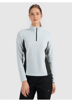 Damska bielizna termiczna polarowa (góra) 4F 4FWAW25UFLEF064 - niebieska ze sklepu Sportstylestory.com w kategorii Bielizna termoaktywna damska - zdjęcie 187797499