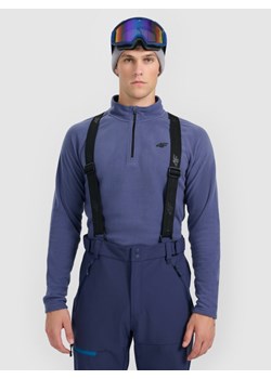 Męska bielizna termiczna polarowa (góra) 4F 4FWAW25UFLEM065 - granatowa ze sklepu Sportstylestory.com w kategorii Bielizna termoaktywna męska - zdjęcie 187797535