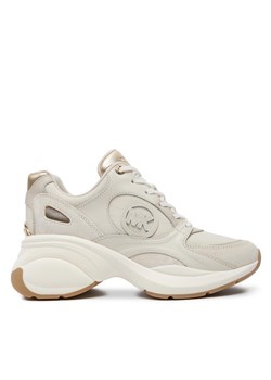 Sneakersy MICHAEL Michael Kors Zuma Trainer 43S4ZUFS2D Écru ze sklepu eobuwie.pl w kategorii Buty sportowe damskie - zdjęcie 187797779