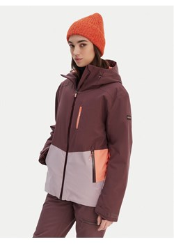 Roxy Kurtka narciarska Stormdash ERJTJ03520 Bordowy Tailored Fit ze sklepu MODIVO w kategorii Kurtki damskie - zdjęcie 187797929