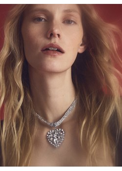 Reserved - Naszyjnik z zawieszką - srebrny ze sklepu Reserved w kategorii Naszyjniki - zdjęcie 187798648