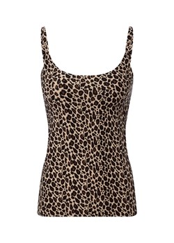 Chantelle Kamizelka damska - miękki stretch Kobiety beżowy wzorzysty ze sklepu vangraaf w kategorii Podkoszulki i halki - zdjęcie 187798718