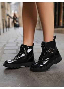 Sinsay - Ocieplane trapery za kostkę - czarny ze sklepu Sinsay w kategorii Buty zimowe dziecięce - zdjęcie 187799659