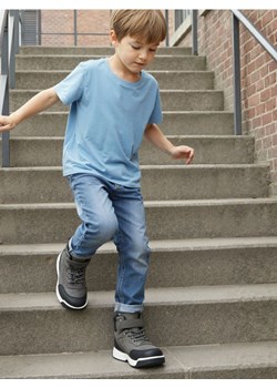 Sinsay - Buty trekkingowe za kostkę - szary ze sklepu Sinsay w kategorii Buty trekkingowe dziecięce - zdjęcie 187799665