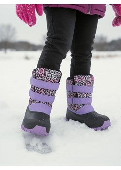 Sinsay - Śniegowce z motywem w panterką zapinane na rzepy - wielobarwny ze sklepu Sinsay w kategorii Buty zimowe dziecięce - zdjęcie 187799696