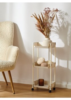 Sinsay - Regał na kółkach - beżowy ze sklepu Sinsay w kategorii Regały i witryny - zdjęcie 187799719