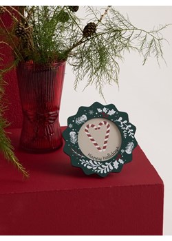 Sinsay - Świąteczna ramka dekoracyjna - zielony ze sklepu Sinsay w kategorii Ramki na zdjęcia - zdjęcie 187799765