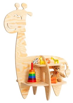 Regał do pokoju dziecięcego w kształcie żyrafy G0-M40 ze sklepu Edinos.pl w kategorii Regały dziecięce - zdjęcie 187799826