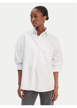 HUGO Koszula Edafne 50555625 Biały Regular Fit ze sklepu MODIVO w kategorii Koszule damskie - zdjęcie 187799906