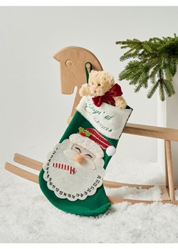 Sinsay - Skarpeta świąteczna w formie kalendarza adwentowego - zielony ze sklepu Sinsay w kategorii Dekoracje bożonarodzeniowe - zdjęcie 187800218