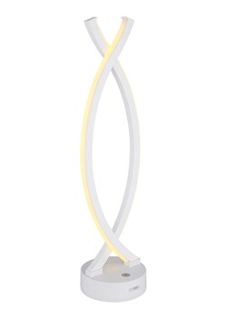 Globo lighting Lampa stołowa LED &quot;Hela&quot; w kolorze białym - 12,5 x 41 x 10 cm ze sklepu Limango Polska w kategorii Oświetlenie - zdjęcie 187800396